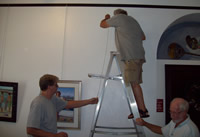Jim on the ladder again